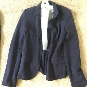 Navy blue blazer